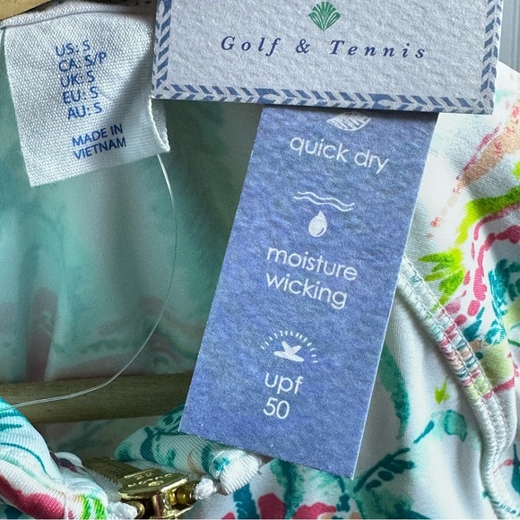 Sigrid Olsen Womens Tropical Golf Tennis Full Zip Jacket Size S NWT - Picture 10 of 10